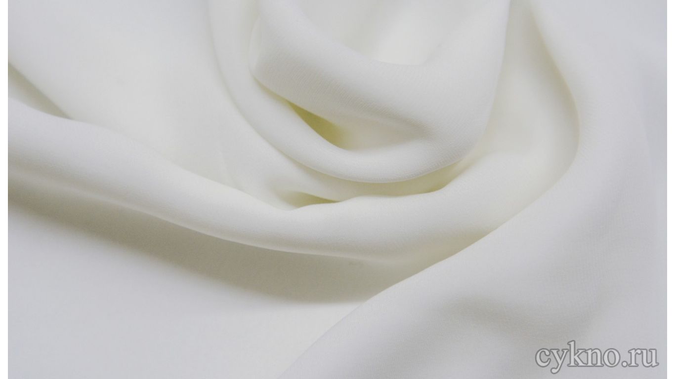 Ткань Плательная белоснежная